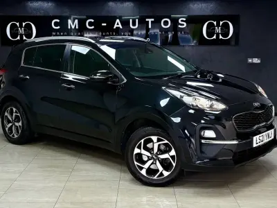 Used Kia Sportage 130 HP (95 kW) 2021 Black SUV