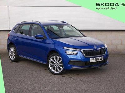 Race blue metallic Used 2020 Skoda Kamiq SE L SUV | £11,990 (Fair price)