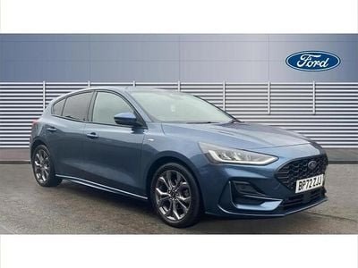Used Ford Focus ST-Line 125 HP (91 kW) 2023 Blue Hatchback