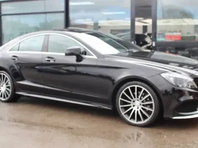Begagnad Mercedes CLS220 AMG line 177 HK (130 kW) 2017 Svart Sportkupé