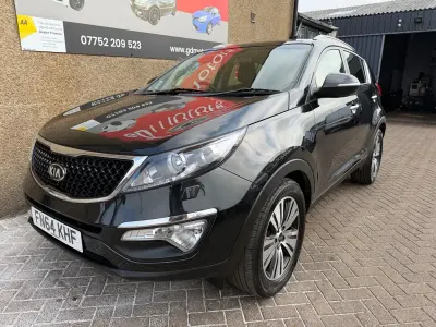 Used Kia Sportage 115 HP (84 kW) 2014 Black SUV