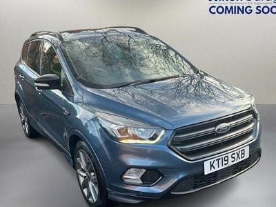 Blue Used 2019 Ford Kuga ST-Line SUV | £12,750 (Fair price)