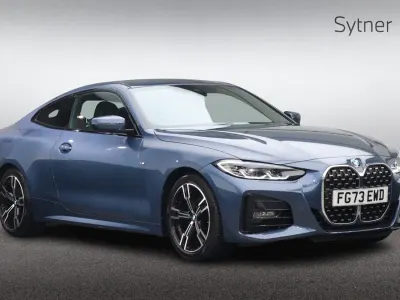 Usado BMW 420 M Sport 181 HP (133 kW) 2023 Azul Coupé