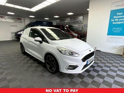 White Used 2019 Ford Fiesta Sport Van | £5,995 (Expensive)