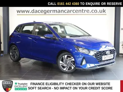 Used Hyundai i20 100 HP (73 kW) 2021 Blue Hatchback