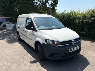 Used VW Caddy Maxi Startline 102 HP (75 kW) 2016 White MPV