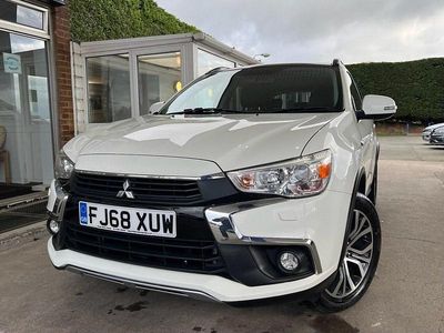 White Used 2018 Mitsubishi ASX SUV | £13,595 (Expensive)