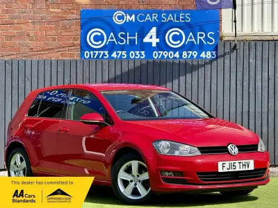 Used VW Golf VII Match 2015 Red Hatchback