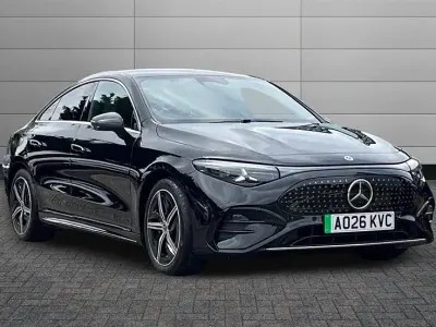 New Mercedes CLA 250+ AMG line 200 kW (272 HP) 2026 Cosmos black Sedan