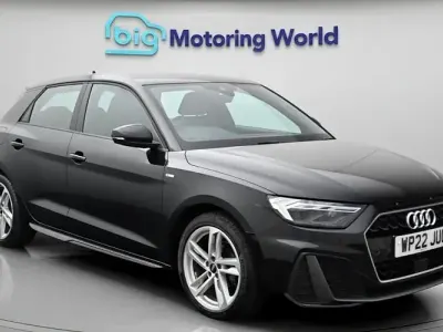 Used Audi A1 Sportback S-Line 95 HP (69 kW) 2022 Black Hatchback