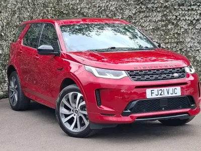 Używany Land Rover Discovery Sport HSE Dynamic 204 KM (150 kW) 2021 Czerwony SUV
