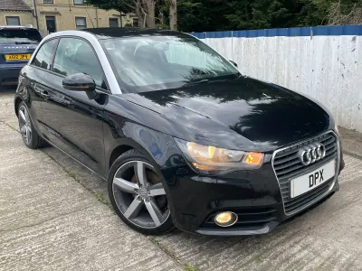 Begagnad Audi A1 Sport 122 HK (89 kW) 2011 Svart Halvkombi