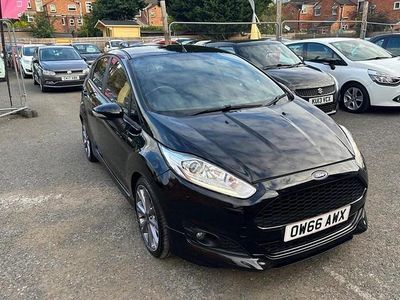 Black Used 2017 Ford Fiesta ST-Line Hatchback | £5,745 (Fair price)