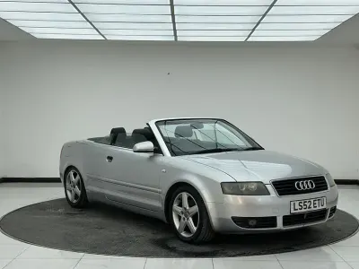Used Audi A4 Cabriolet Sport 168 HP (123 kW) 2003 Silver Cabriolet
