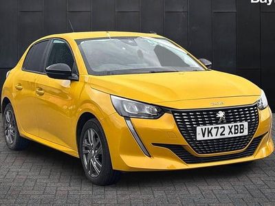 Yellow Used 2022 Peugeot 208 Active+ Hatchback | £12,281 (Fair price)