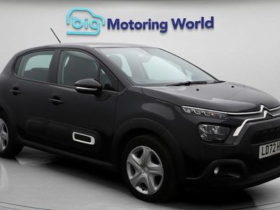 Black Used 2022 Citroën C3 PureTech Hatchback | £9,000 (Good price)