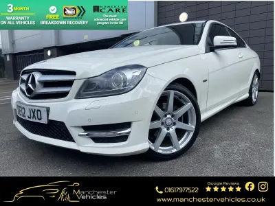 Used Mercedes C220 AMG 2012 White Coupe