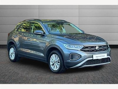 Grey Used 2022 VW T-Roc Life SUV | £17,490 (Fair price)