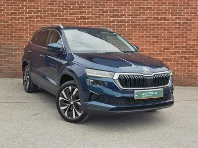 Second-hand Skoda Karoq SE L 110 CP (80 kW) 2023 Albastru SUV