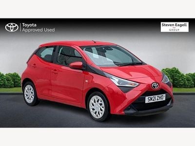 Red Used 2021 Toyota Aygo X-play Hatchback | £10,877 (A bit pricey)