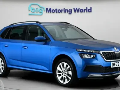 Used Skoda Kamiq SE Drive 150 HP (110 kW) 2022 Blue SUV