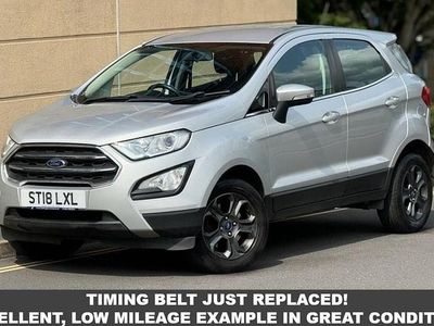 Used Ford Ecosport Zetec 125 HP (91 kW) 2018 Silver SUV
