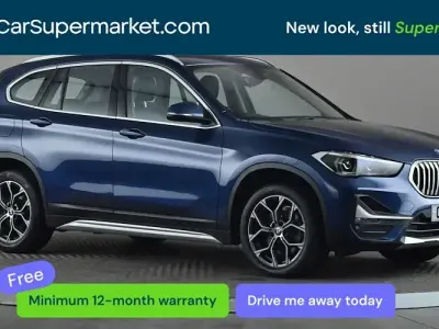 Begagnad BMW X1 xLine 178 HK (130 kW) 2021 Blå SUV