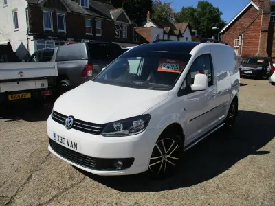 Used VW Caddy Edition 140 HP (102 kW) 2013 White MPV