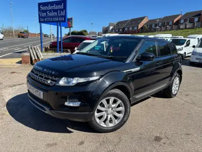 Used Land Rover Range Rover evoque Pure 2015 Black Estate