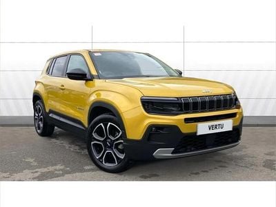 Used Jeep Avenger Summit 99 HP (72 kW) 2024 Yellow SUV