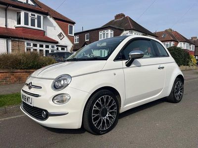 Used Fiat 500 Collezione 69 HP (50 kW) 2018 White Hatchback