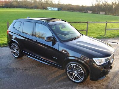 Black Used 2017 BMW X3 M Sport SUV | £18,990 (A bit pricey)