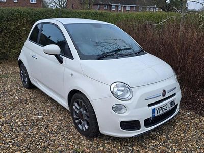 Used Fiat 500 S 69 HP (50 kW) 2013 White Hatchback