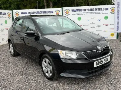 Used Skoda Fabia SE 110 HP (80 kW) 2015 Black Hatchback