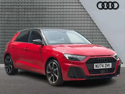 Used Audi A1 Black Edition 113 HP (83 kW) 2024 Red SUV