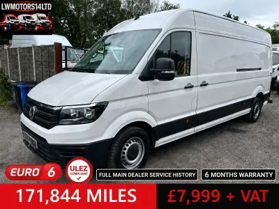 Used VW Crafter Startline 140 HP (102 kW) 2021 White Van