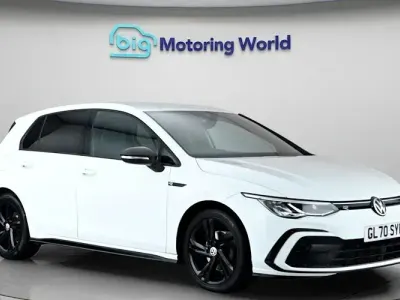 Used VW Golf VII R-line 150 HP (110 kW) 2020 White Hatchback