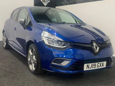 Used Renault Clio IV GT-Line 90 HP (66 kW) 2019 Blue Hatchback