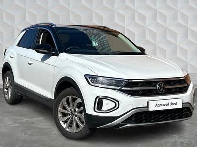 Used VW T-Roc Style 150 HP (110 kW) 2025 White SUV