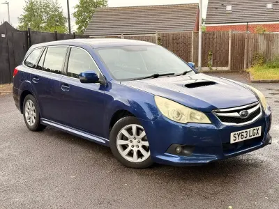 Used Subaru Legacy 150 HP (110 kW) 2013 Blue Estate