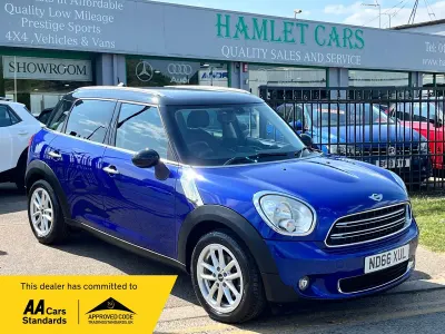 Used Mini Cooper Countryman 122 HP (89 kW) 2016 Blue SUV