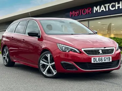 Used Peugeot 308 SW GT 2017 Red Estate