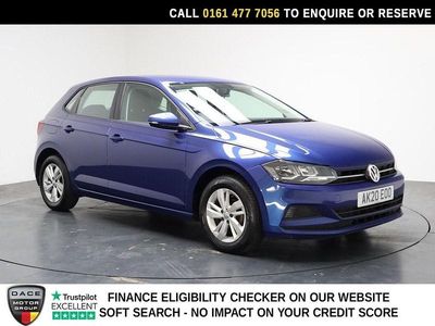 Used VW Polo SE 80 HP (58 kW) 2020 Blue Hatchback