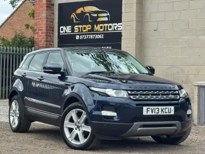 Begagnad Land Rover Range Rover evoque Pure 190 HK (139 kW) 2013 Blå SUV