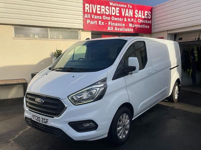 Used Ford Transit Custom Limited 130 HP (95 kW) 2020 White Van