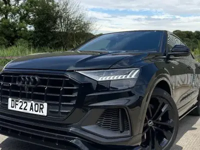 Used Audi Q8 Black Edition 340 HP (250 kW) 2022 Black SUV