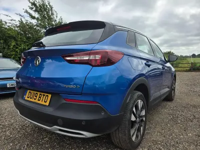 Used Vauxhall Grandland X Sport 130 HP (95 kW) 2019 Blue SUV