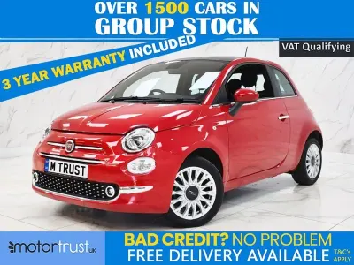 Used Fiat 500 S 70 HP (51 kW) 2023 Red Hatchback