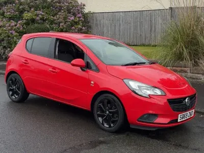 Used Vauxhall Corsa 75 HP (55 kW) 2019 Red Hatchback