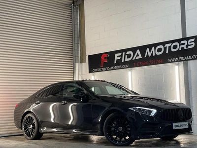Black Used 2019 Mercedes CLS350 AMG line Coupe | £27,495 (Expensive)